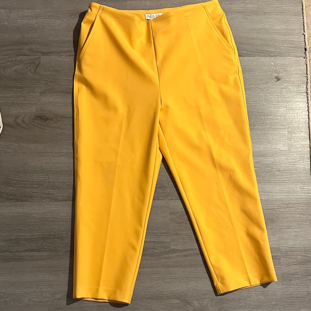 Rachel Zoe Yellow Pants